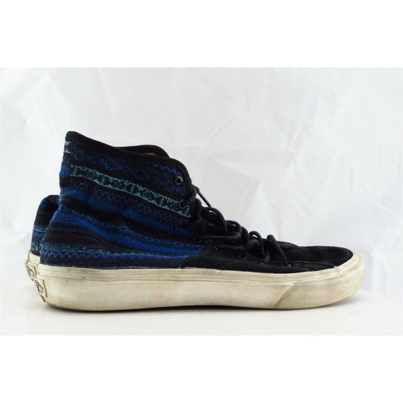 VANS Shoes Size 9 M Blue Skateboarding Fabric Men‎ - Picture 4 of 8